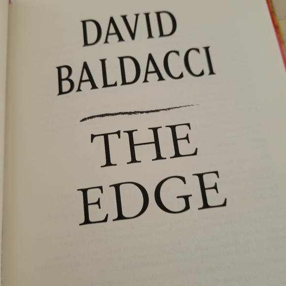 David Baldacci The Edge Book Hardcover - Picture 6 of 8